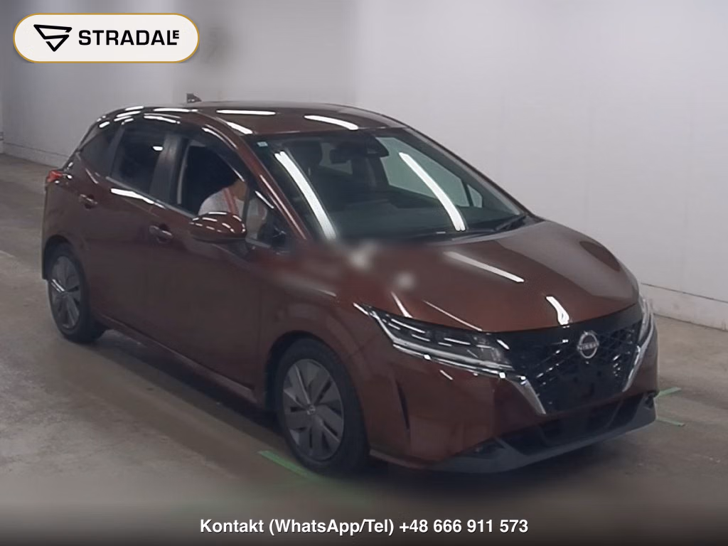 NISSAN NOTE X 2021, aukcja z Japonii, zdjęcie 1