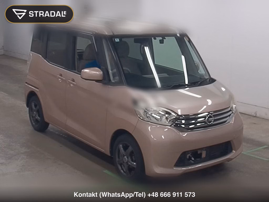 NISSAN DAYZ ROOX X 2014, aukcja z Japonii, zdjęcie 1