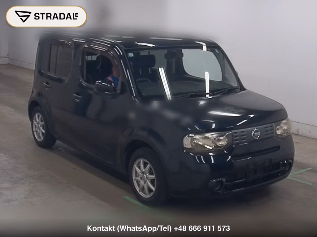 NISSAN CUBE 15X INDIGO + PLASMA 2012, aukcja z Japonii, zdjęcie 1