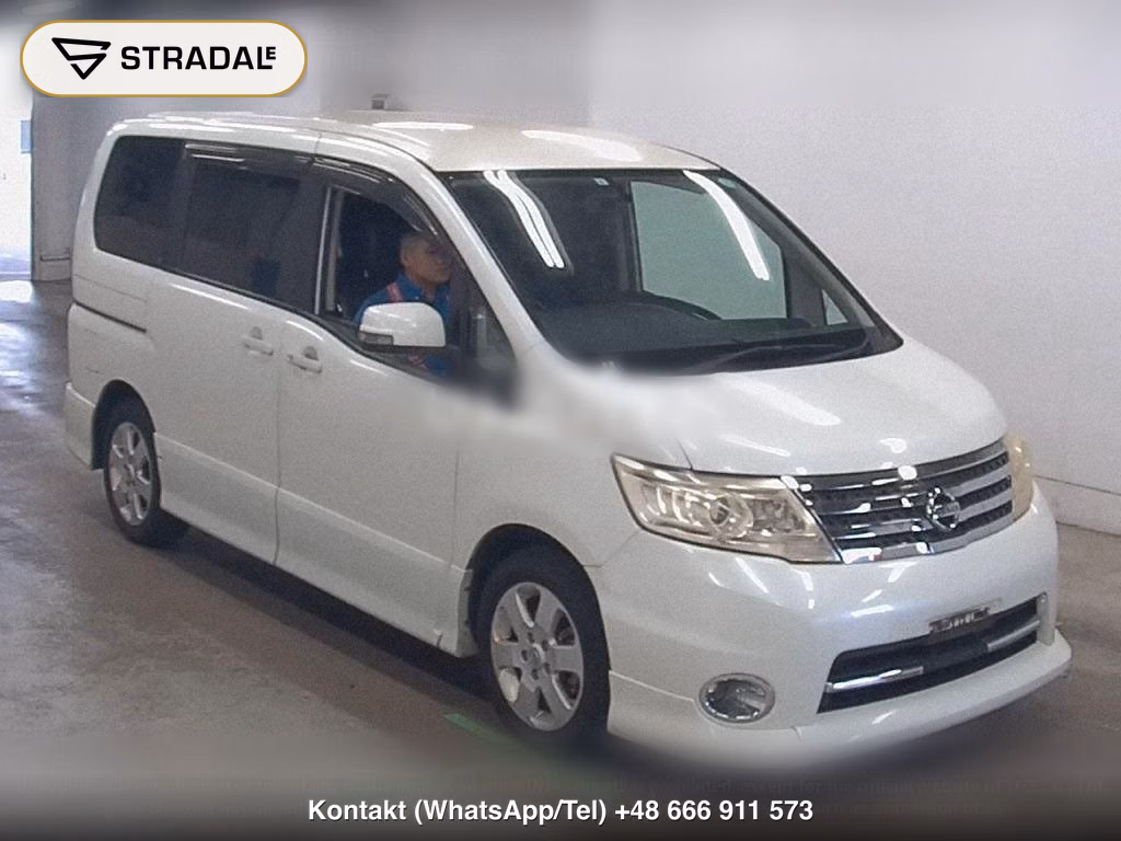 NISSAN SERENA 5D HIGHWAY STAR V AERO SELECTION BLACK LEAT, miniaturka 2