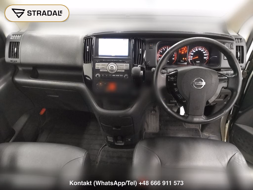 NISSAN SERENA 5D HIGHWAY STAR V AERO SELECTION BLACK LEAT, miniaturka 4