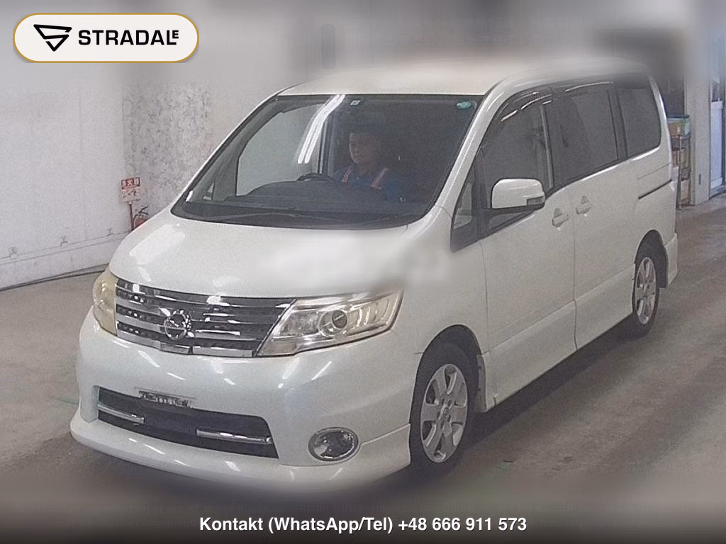 NISSAN SERENA 5D HIGHWAY STAR V AERO SELECTION BLACK LEAT, miniaturka 5