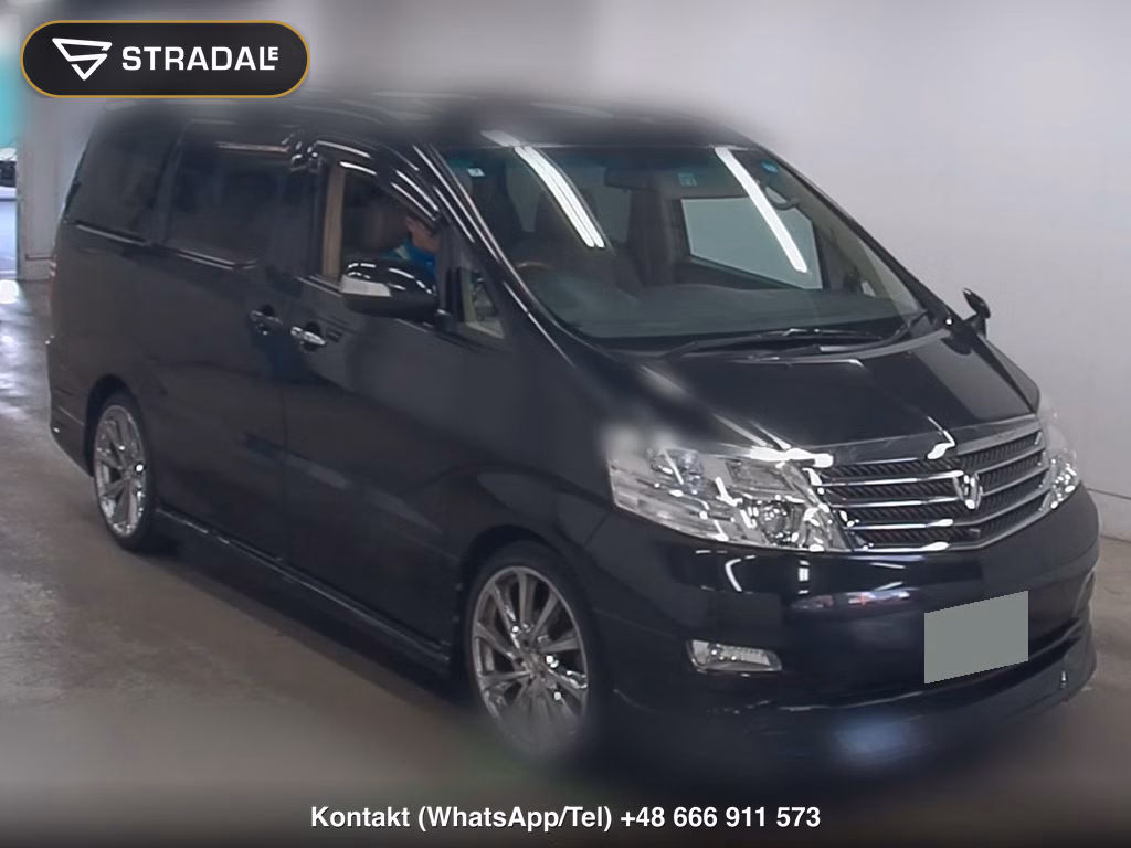 TOYOTA ALPHARD G 4WD MZ G EDITION 2007, aukcja z Japonii, zdjęcie 1