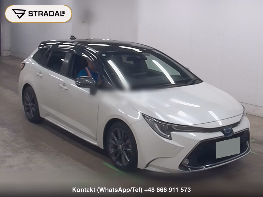 TOYOTA COROLLA TOURING HYBRID WXB 2021, aukcja z Japonii, zdjęcie 1