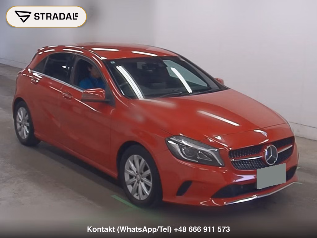 MERCEDES BENZ A-CLASS A180 2015, aukcja z Japonii, zdjęcie 1