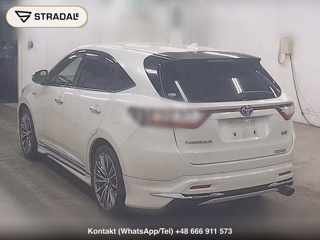 TOYOTA HARRIER HYBRID 4WD PROGRESS METAL AND LEATHER PACKAGE, miniaturka 3