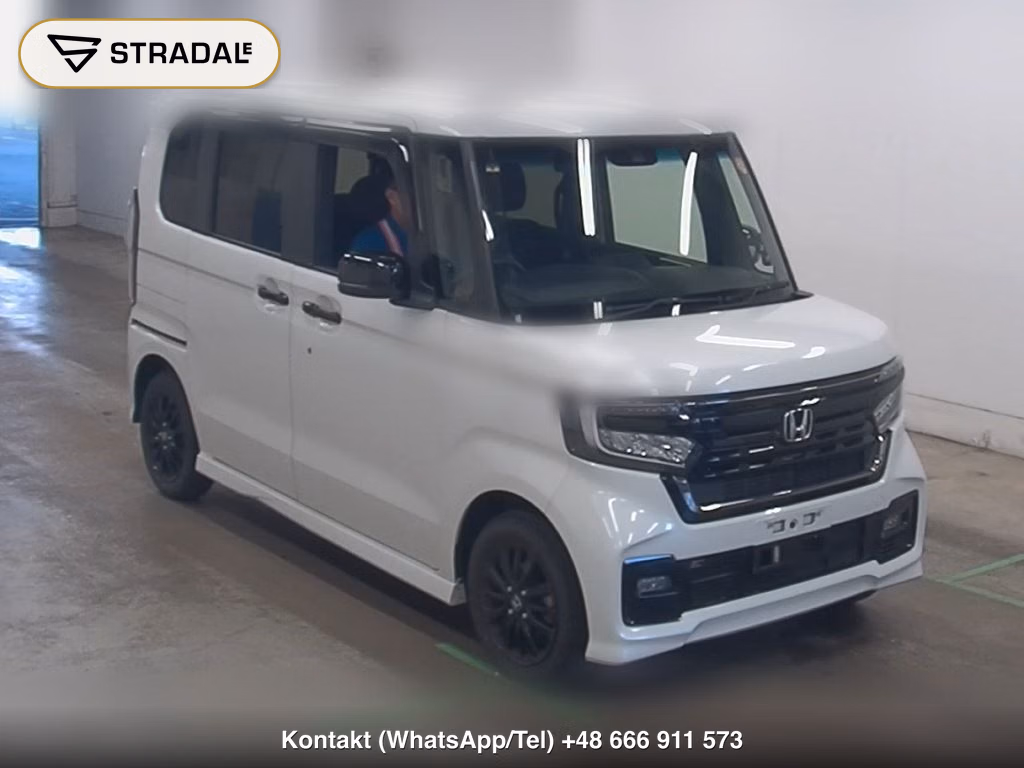 HONDA N-BOX CUSTOM 4WD L STYLE PLUS BLACK 2023, aukcja z Japonii, zdjęcie 1