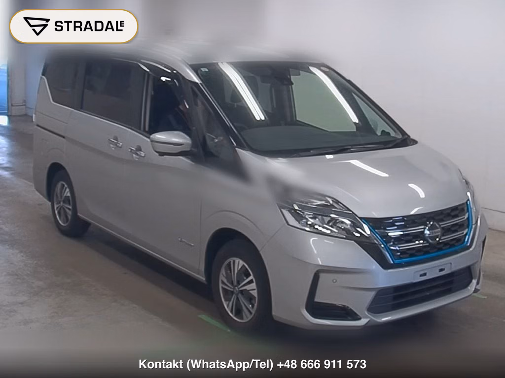 NISSAN SERENA 5D E-POWER XV 2021, aukcja z Japonii, zdjęcie 1