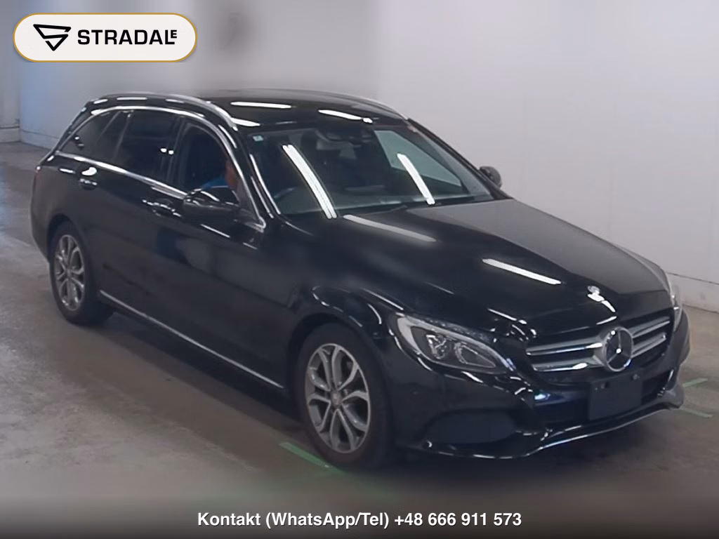 MERCEDES BENZ C-CLASS STATIONWAGON C180 STATIONWAGON AVANTGARDE 2016, aukcja z Japonii, zdjęcie 1