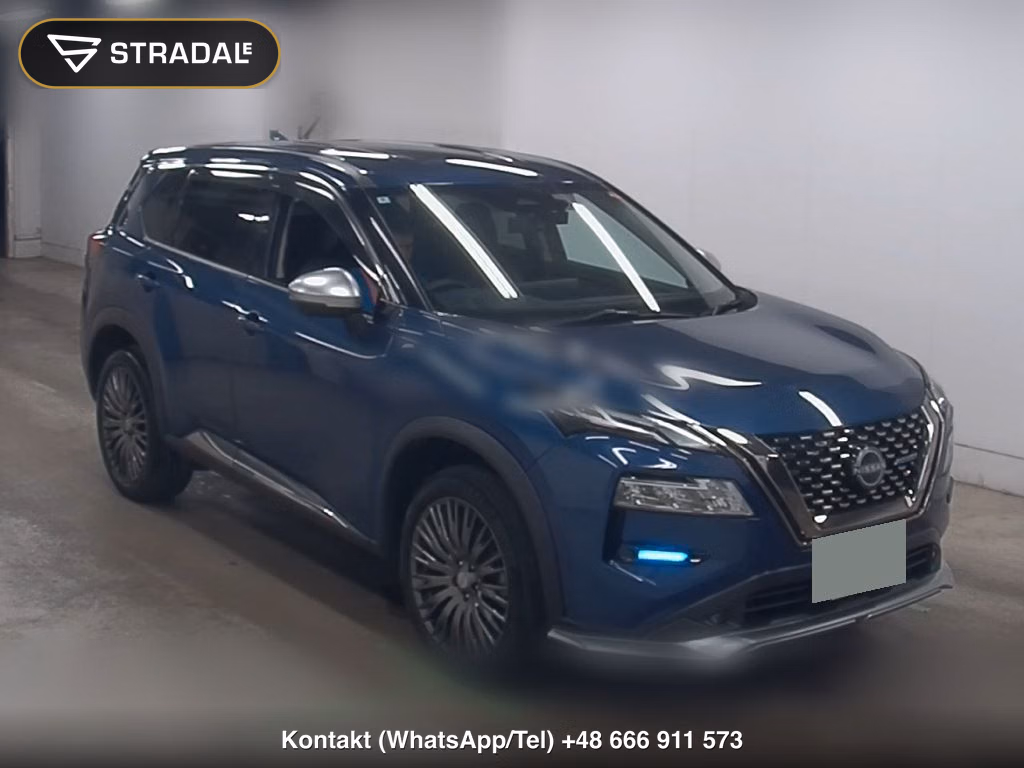 NISSAN X-TRAIL 4WD AUTECH E-4ORCE TWO ROW SEAT 2022, aukcja z Japonii, zdjęcie 1
