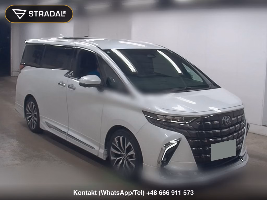 TOYOTA ALPHARD Z 2024, aukcja z Japonii, zdjęcie 1