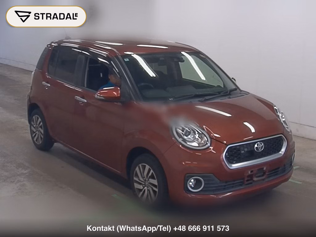 TOYOTA PASSO MODA G PACKAGE 2016, aukcja z Japonii, zdjęcie 1