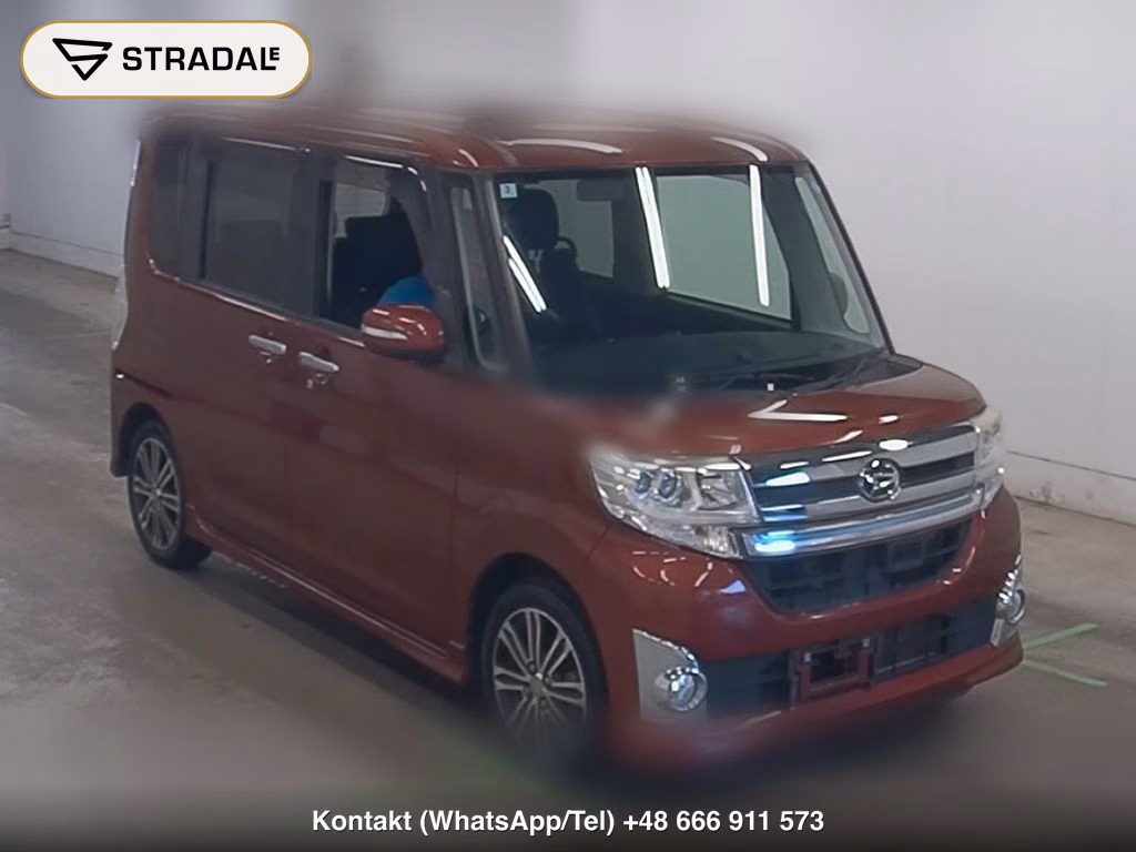 DAIHATSU TANTO 4WD CUSTOM RS SA 2014, aukcja z Japonii, zdjęcie 1