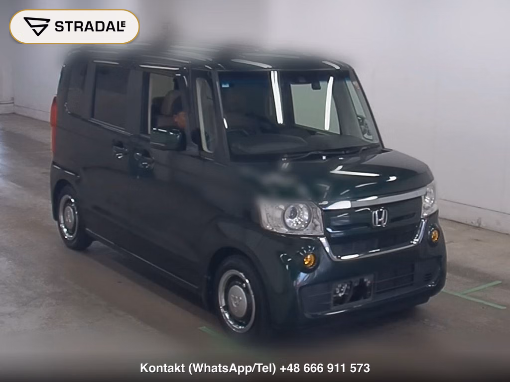 HONDA N-BOX G・EX TURBO HONDA SENSING 2018, aukcja z Japonii, zdjęcie 1