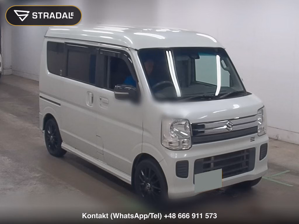 SUZUKI EVERY WAGON JP TURBO 2015, aukcja z Japonii, zdjęcie 1