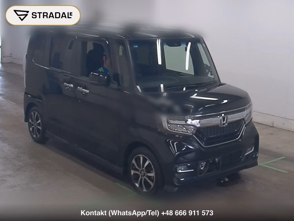 HONDA N-BOX CUSTOM G・L HONDA SENSING 2019, aukcja z Japonii, zdjęcie 1