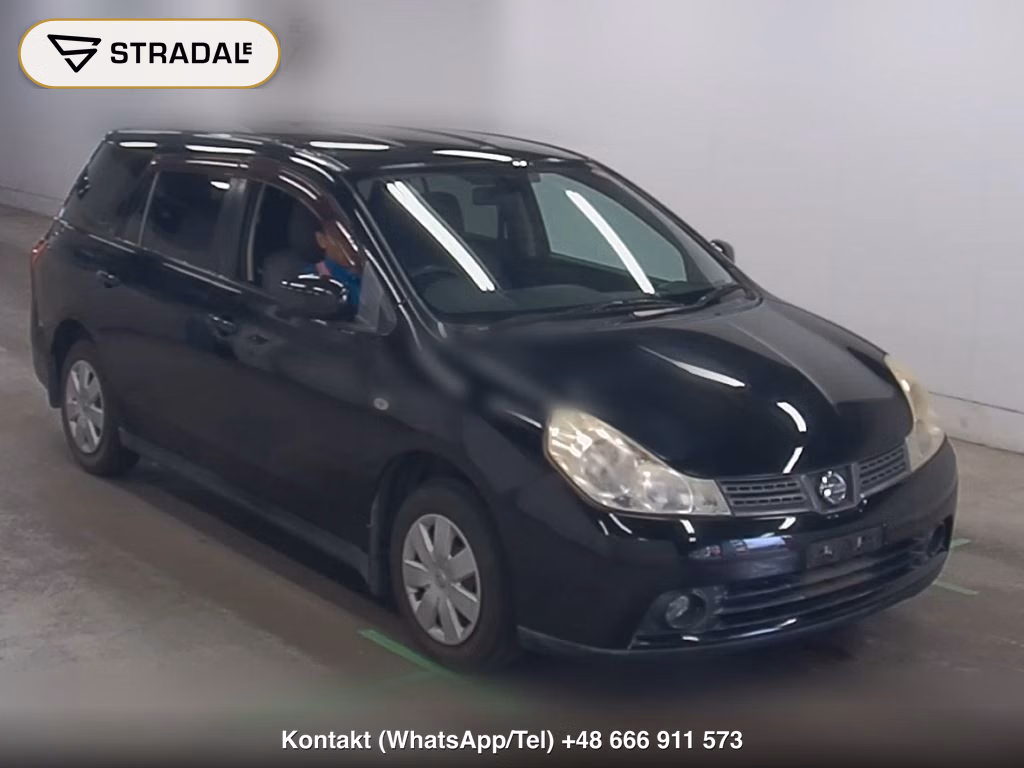 NISSAN WINGROAD 15M AUTHENTIC 2009, aukcja z Japonii, zdjęcie 1
