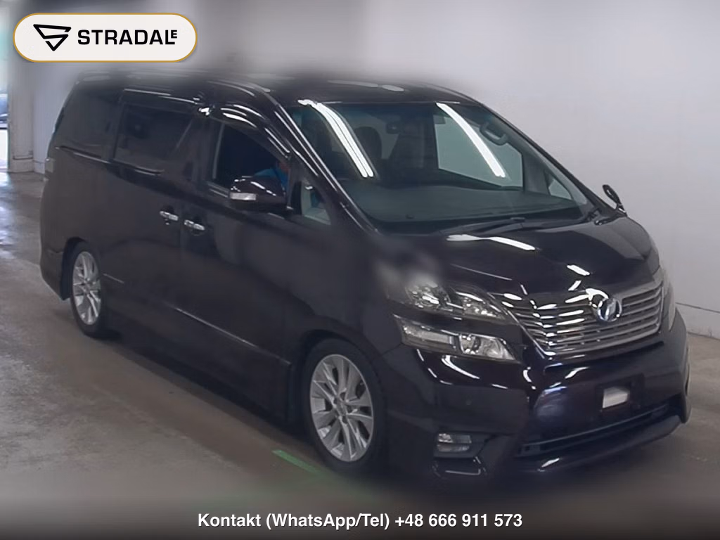 TOYOTA VELLFIRE 2.4Z 2009, aukcja z Japonii, zdjęcie 1
