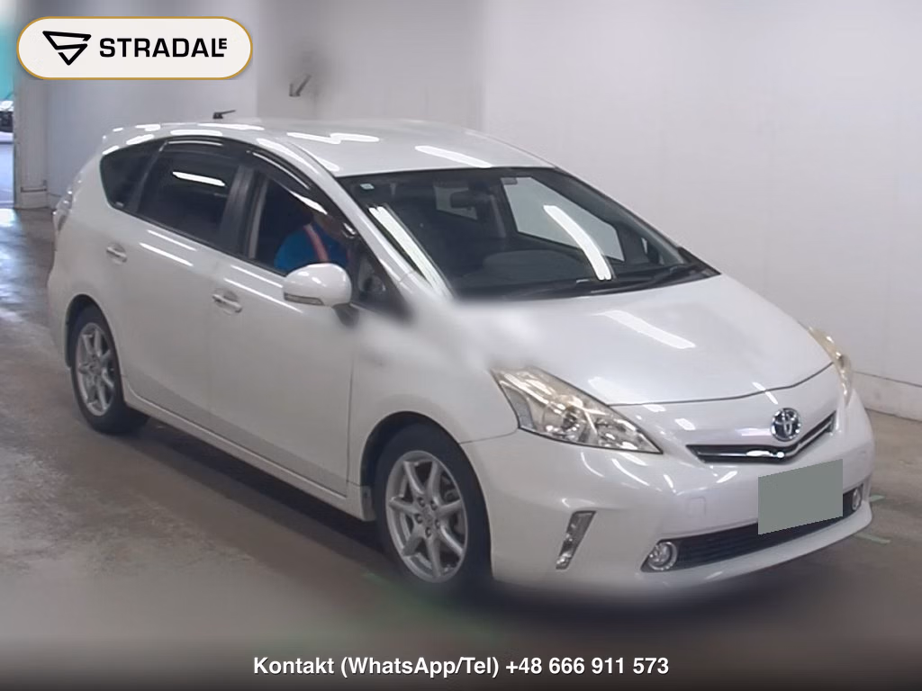 TOYOTA PRIUS ALPHA S 2014, aukcja z Japonii, zdjęcie 1