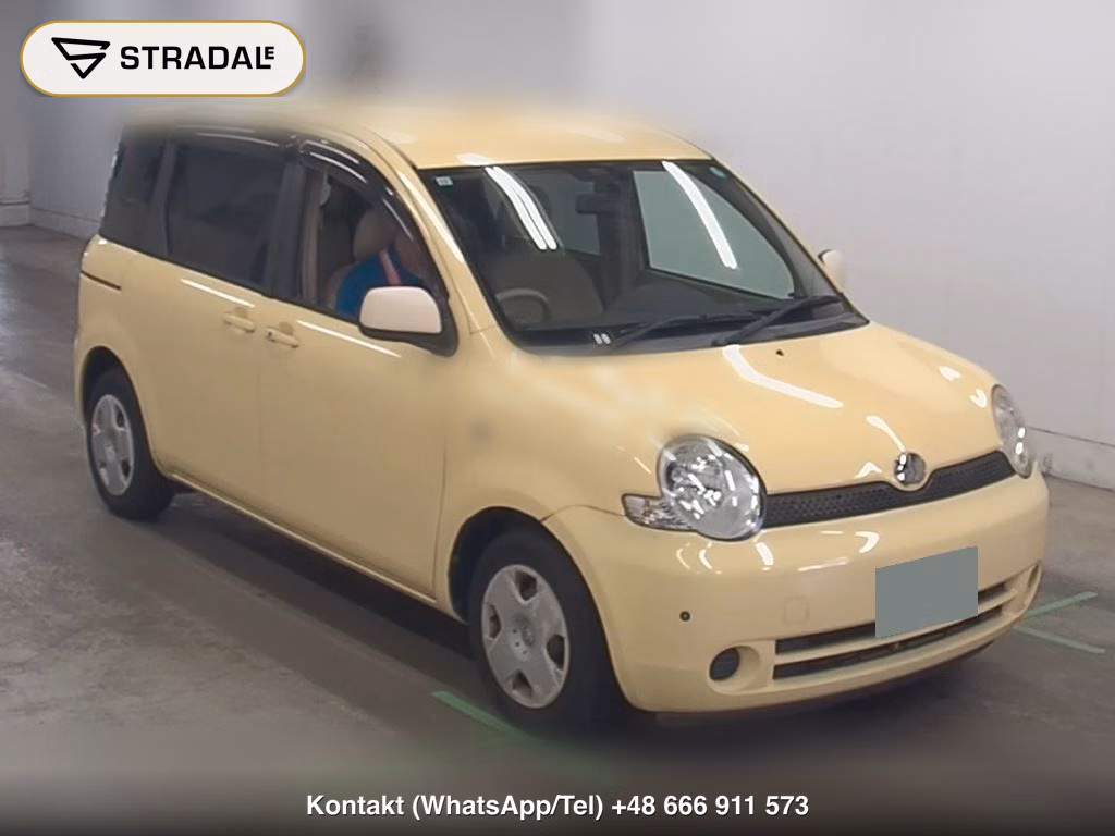 TOYOTA SIENTA G 2003, aukcja z Japonii, zdjęcie 1