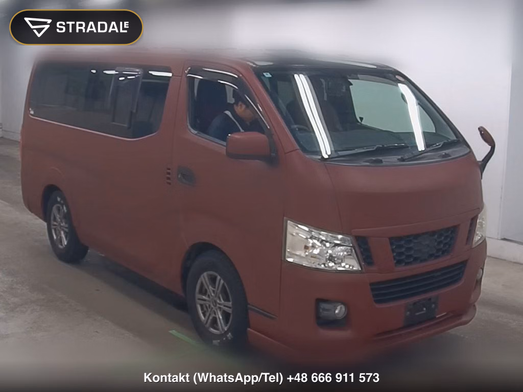 NISSAN NV350CARAVAN VAN 4D LONG DX 2014, aukcja z Japonii, zdjęcie 1