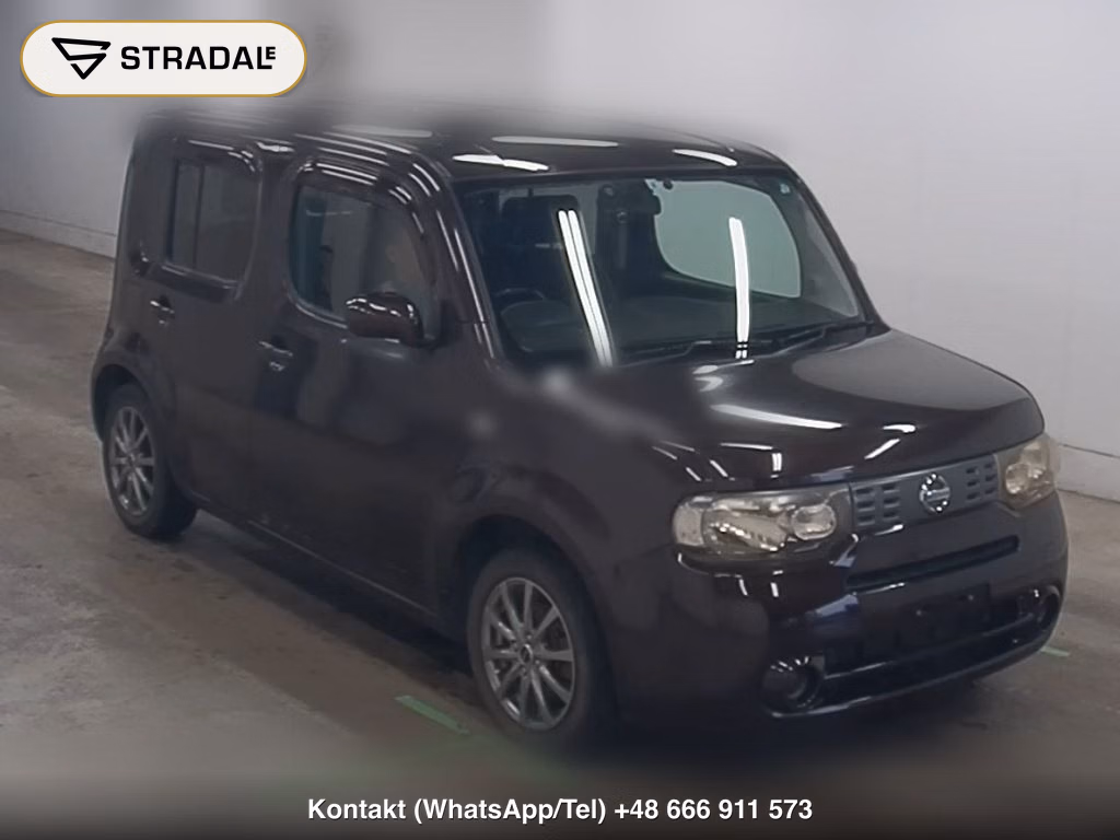 NISSAN CUBE 15X INDIGO + PLASMA 2011, aukcja z Japonii, zdjęcie 1