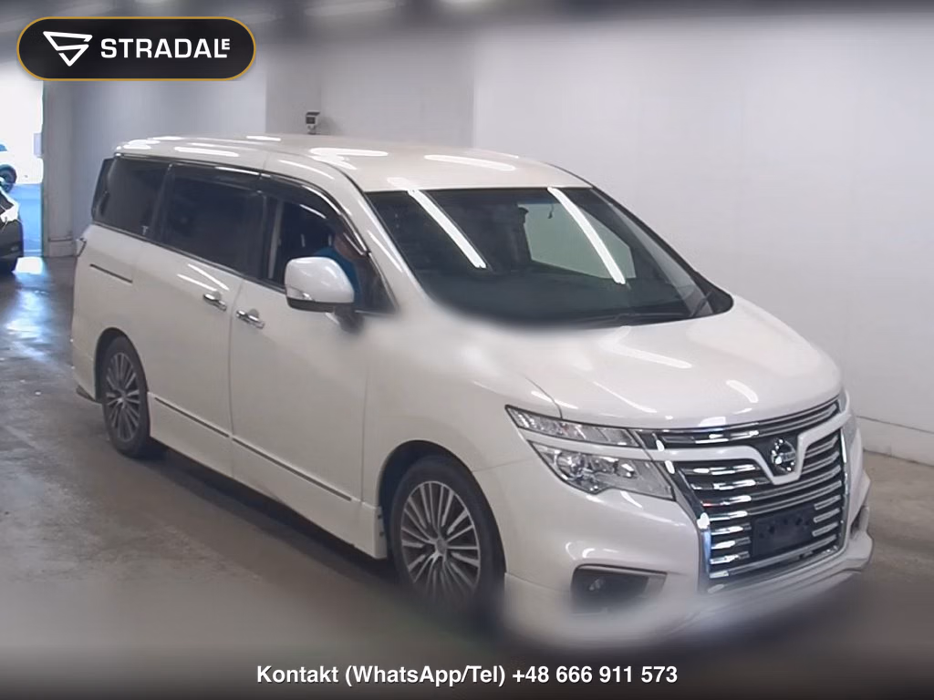 NISSAN ELGRAND 5D 250 HIGHWAY STAR S 2016, aukcja z Japonii, zdjęcie 1