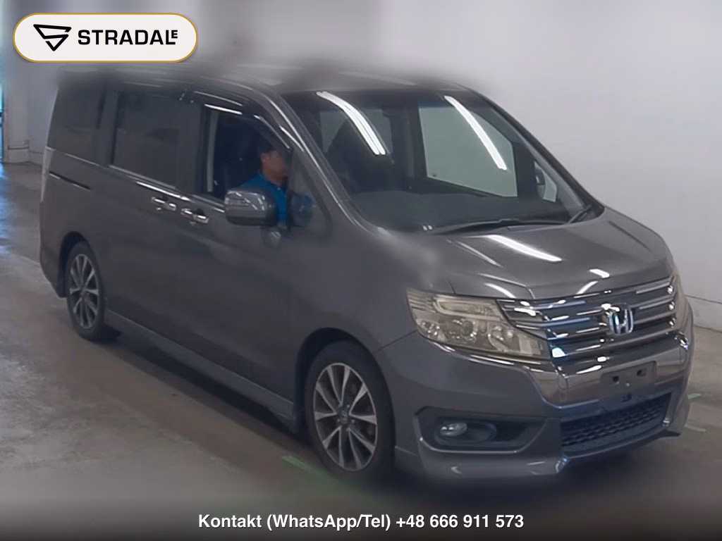 HONDA STEPWAGON SPADA Z COOL SPIRIT INTER NAVI SELECTION 2013, aukcja z Japonii, zdjęcie 1