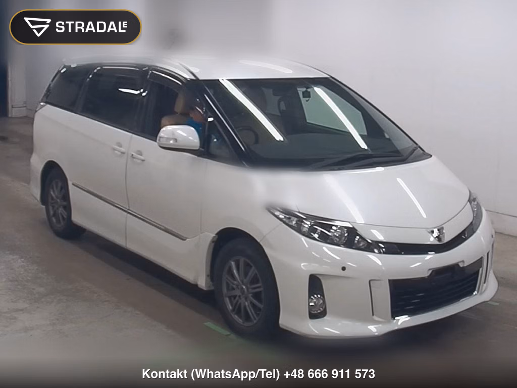 TOYOTA ESTIMA 5D AERAS VERY EDITION 2015, aukcja z Japonii, zdjęcie 1
