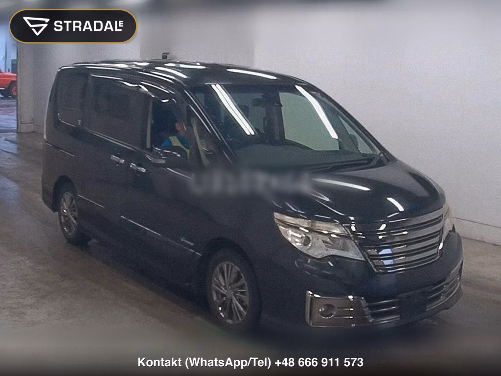 NISSAN SERENA 5D RIDER BLACK LINE S-HYBRID, miniaturka 2
