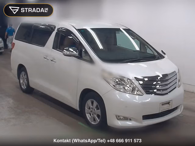 TOYOTA ALPHARD 240X 2008, samochód z aukcji Japonii