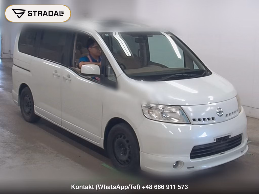 NISSAN SERENA 5D 20G 2006, aukcja z Japonii, zdjęcie 1