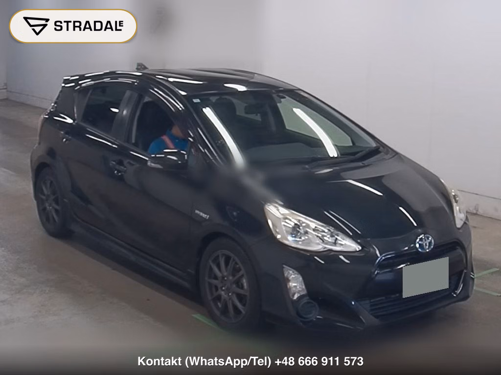 TOYOTA AQUA G BLACK SOFT LEATHER SELECTION 2014, aukcja z Japonii, zdjęcie 1