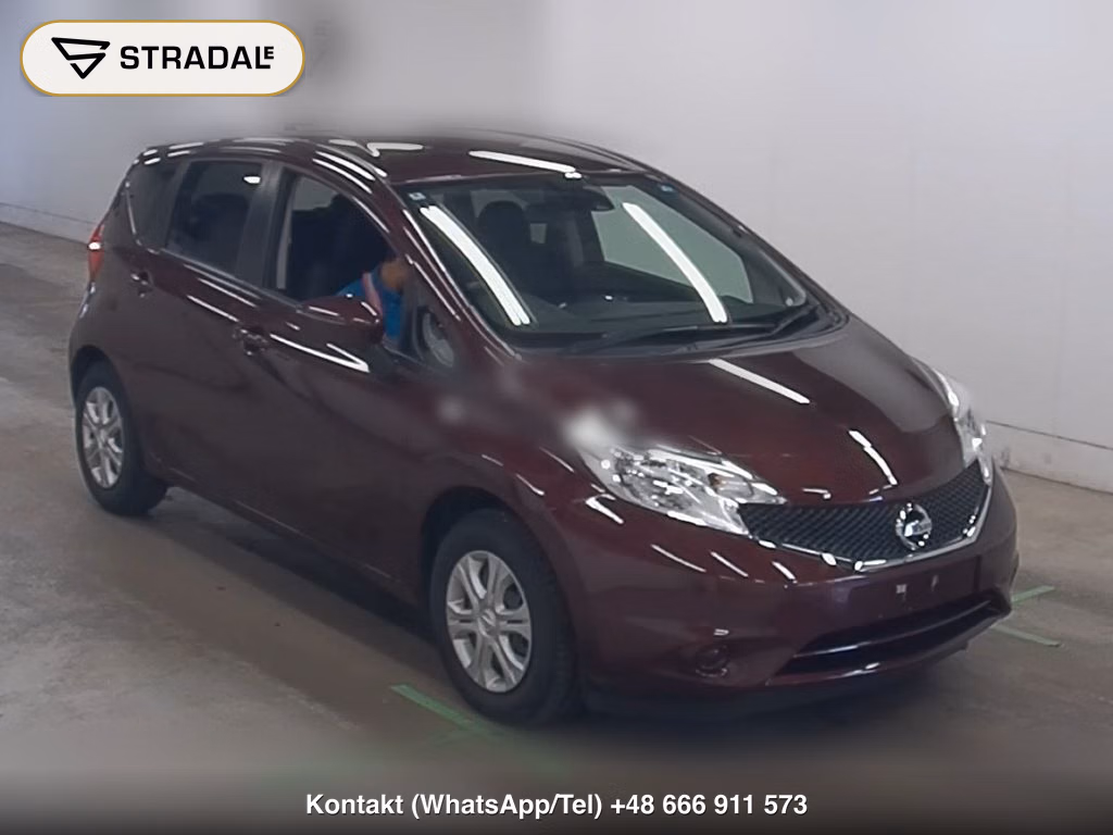 NISSAN NOTE X 2016, aukcja z Japonii, zdjęcie 1