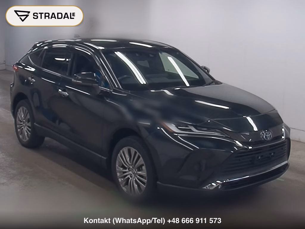TOYOTA HARRIER HYBRID 2021, aukcja z Japonii, zdjęcie 1