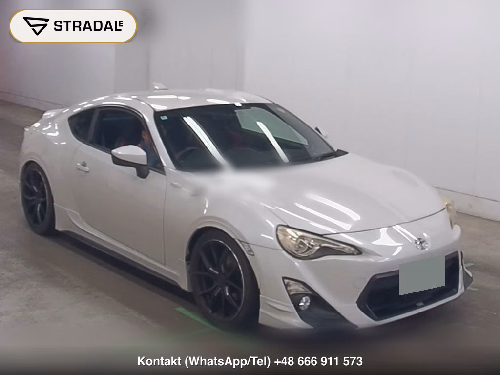 TOYOTA 86 GT 2012, aukcja z Japonii, zdjęcie 1