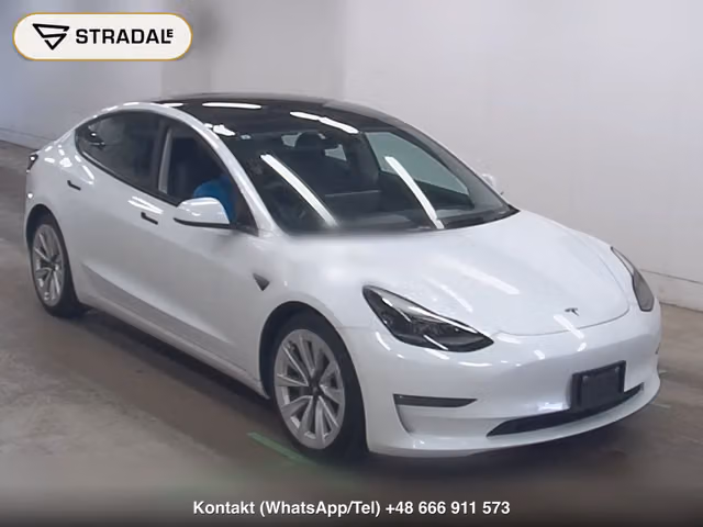 TESLA MODEL 3 4WD LONG RANGE 2021, samochód z aukcji Japonii