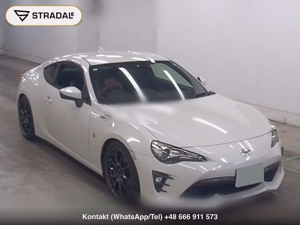TOYOTA 86 GT 2017, aukcja z Japonii, zdjęcie 1