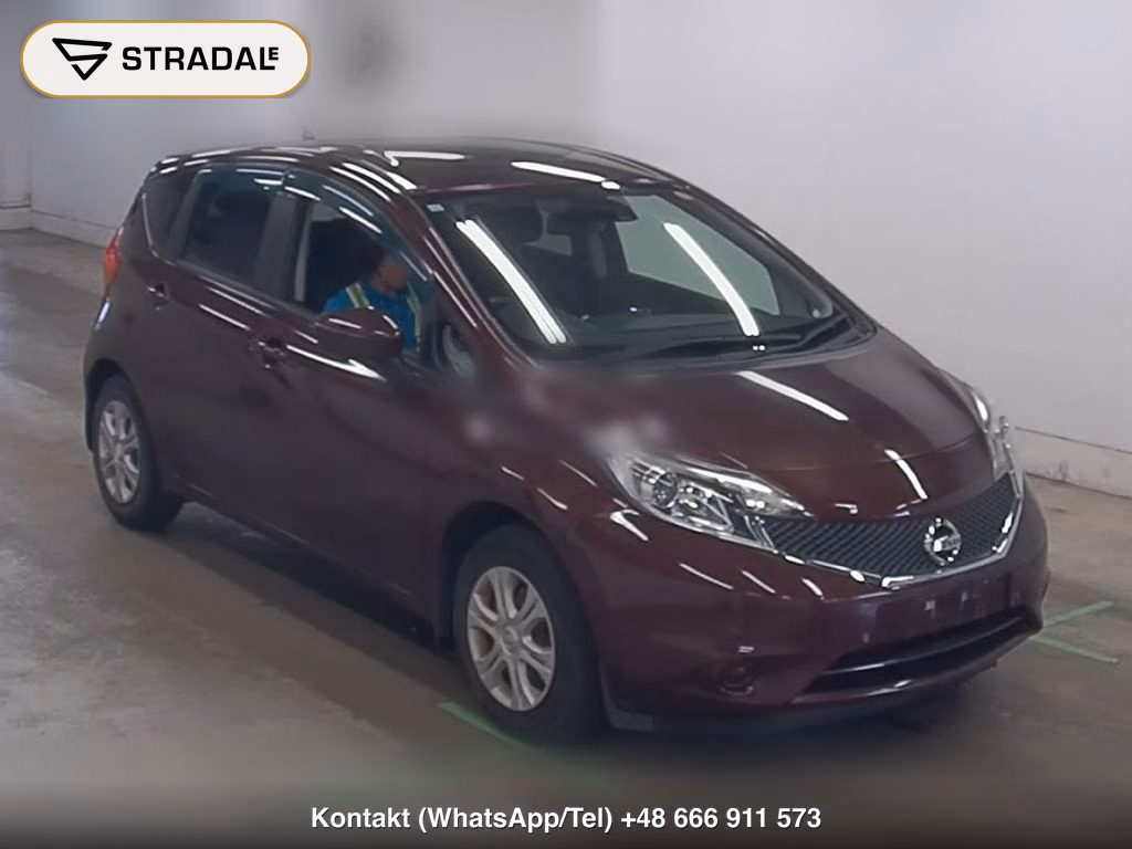 NISSAN NOTE 2015, aukcja z Japonii, zdjęcie 1