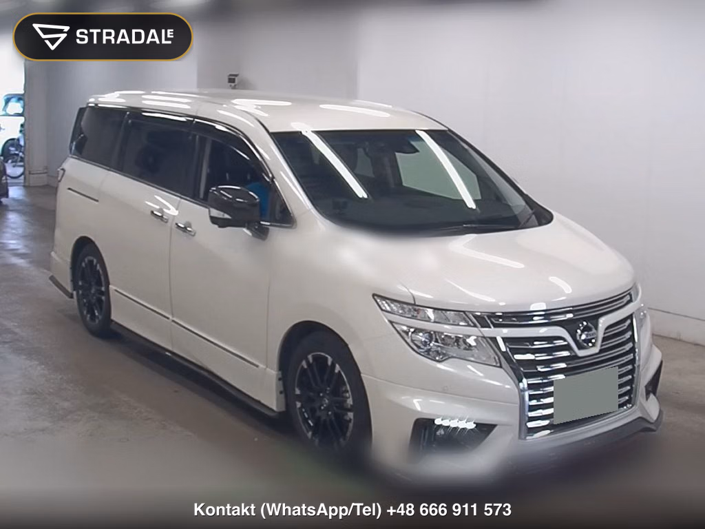 NISSAN ELGRAND 5D 350 HIGHWAY STAR PREMIUM 2020, aukcja z Japonii, zdjęcie 1