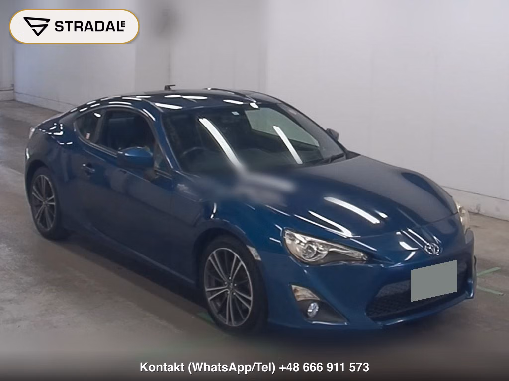TOYOTA 86 GT 2012, aukcja z Japonii, zdjęcie 1