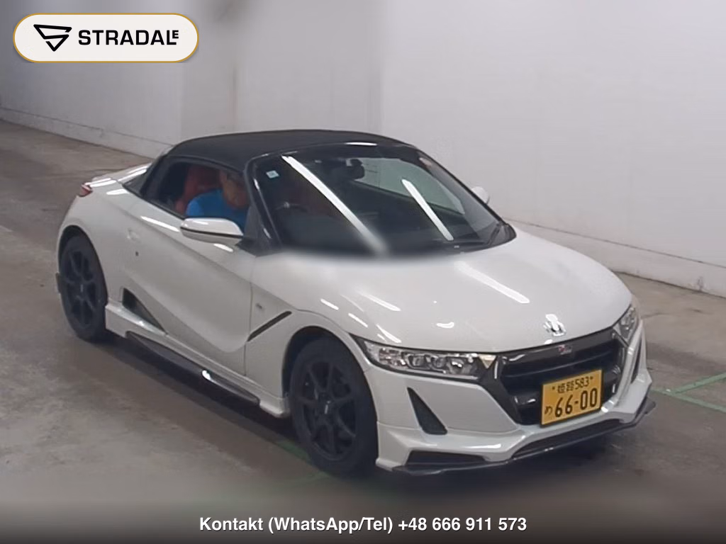 HONDA S660 MUGEN RA 2016, aukcja z Japonii, zdjęcie 1
