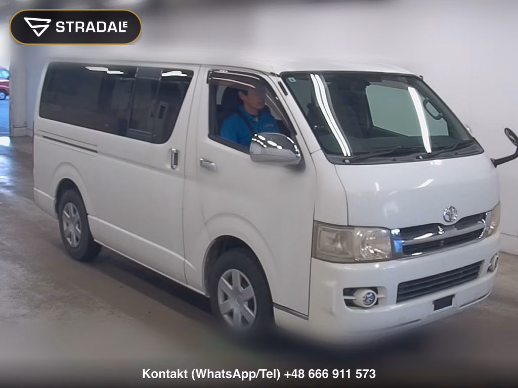 TOYOTA HIACE VAN 5D LONG SUPER GL 2005, aukcja z Japonii, zdjęcie 1