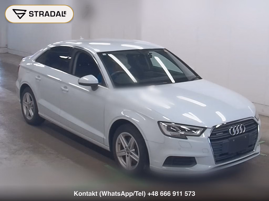 AUDI A3 SEDAN 4WD 2.0TFSI QUATTRO 2017, aukcja z Japonii, zdjęcie 1