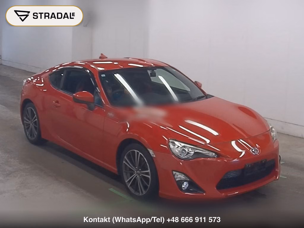 TOYOTA 86 GT 2014, aukcja z Japonii, zdjęcie 1