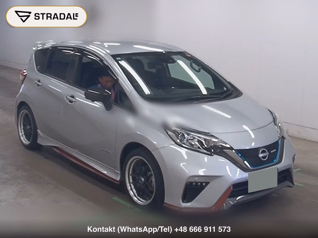 NISSAN NOTE E-POWER NISMO 2018, aukcja z Japonii, zdjęcie 1