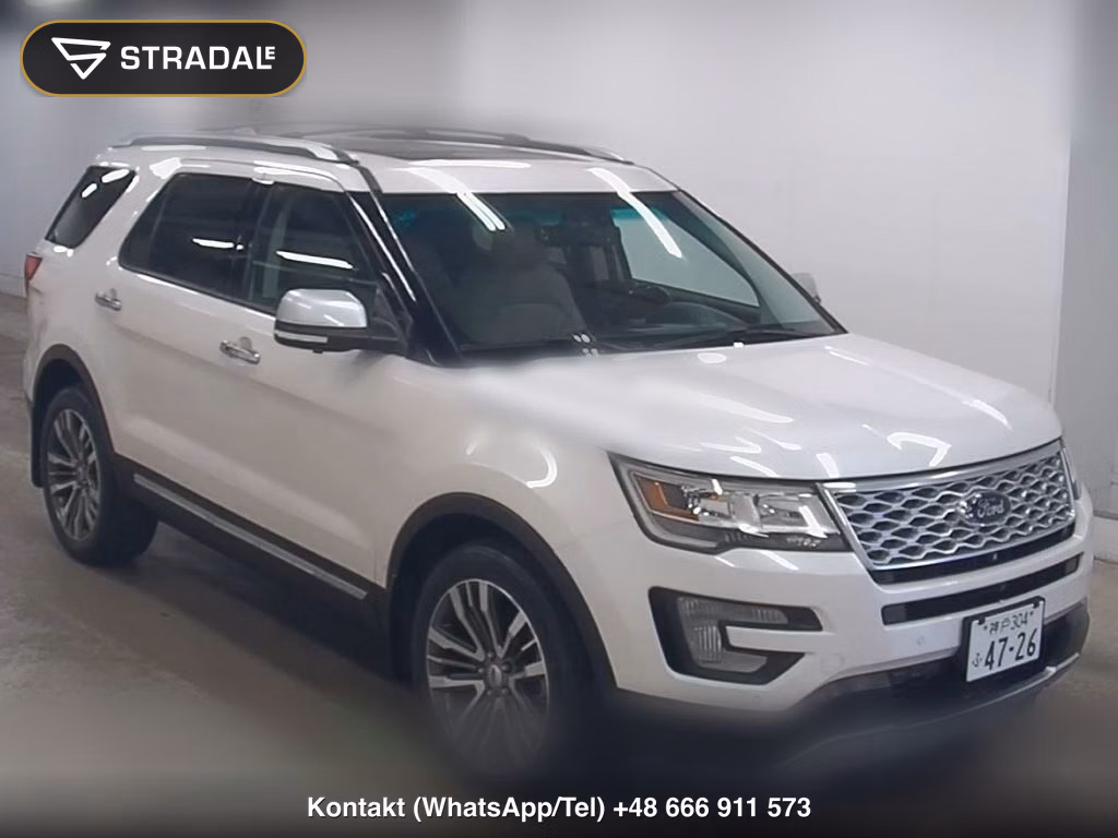 FORD EXPLORER 5D 4WD TITANIUM 2016, aukcja z Japonii, zdjęcie 1
