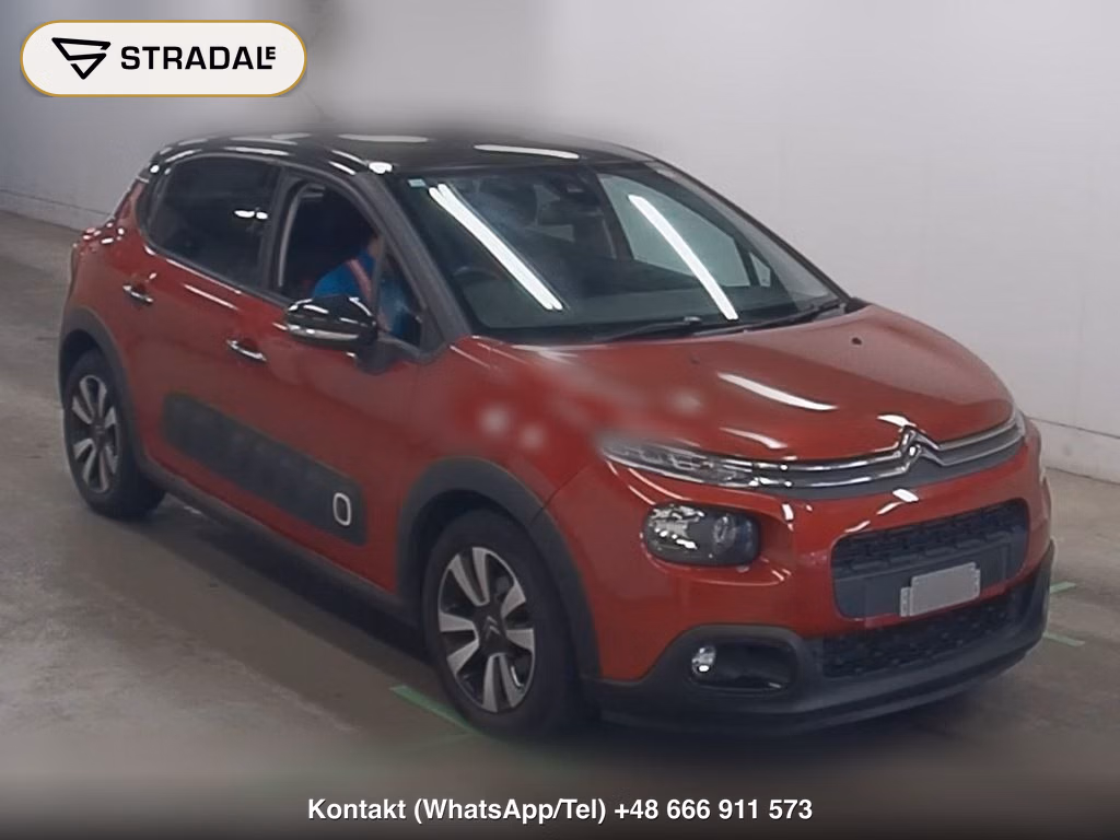 CITROEN C3 SHINE 2018, aukcja z Japonii, zdjęcie 1