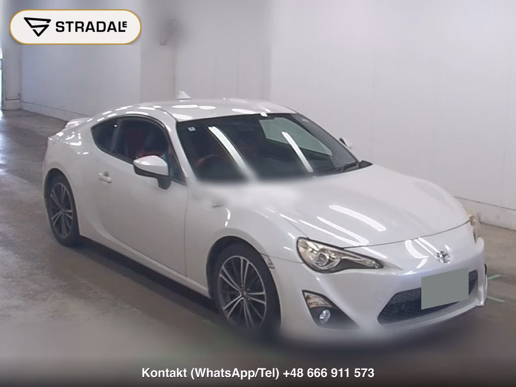 TOYOTA 86 GT LIMITED 2012, aukcja z Japonii, zdjęcie 1