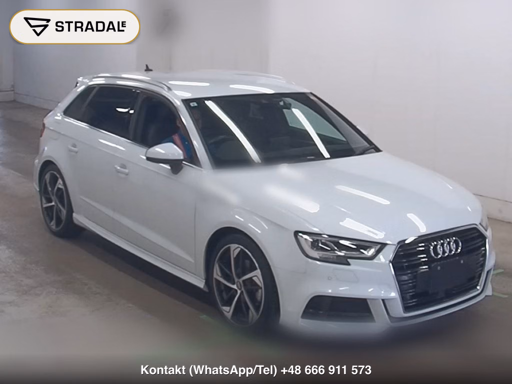 AUDI A3 5D SPORTBACK S LINE DYNAMIC LIMITED 2019, aukcja z Japonii, zdjęcie 1